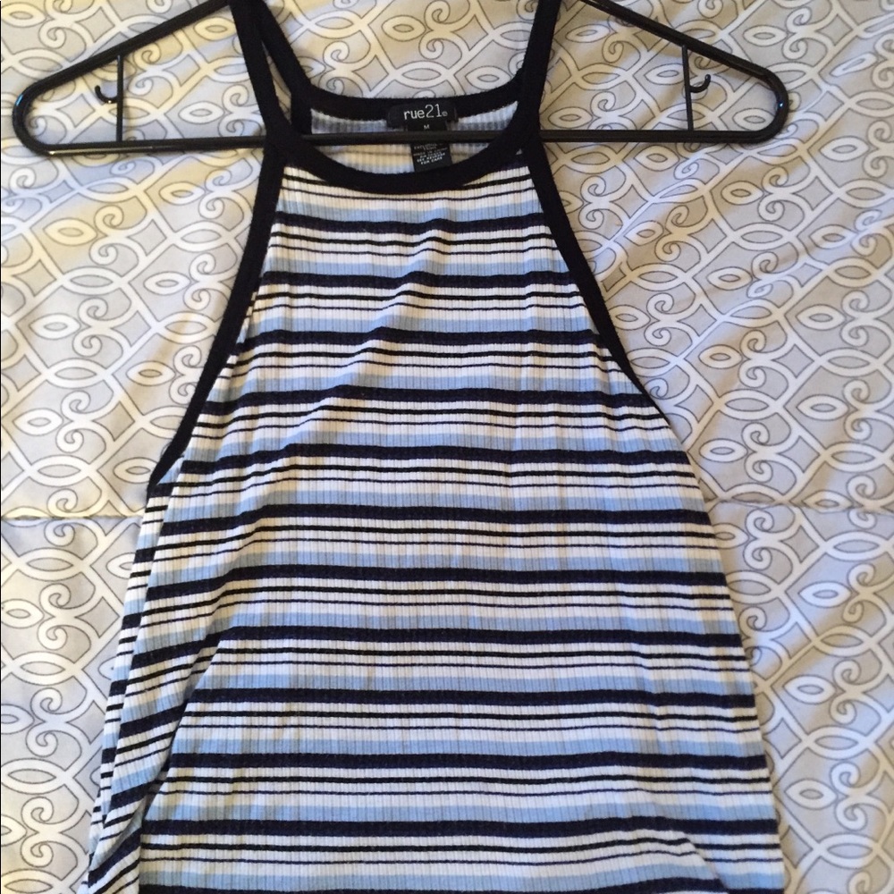 2/$5 Striped tank top